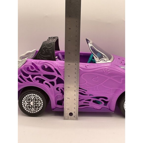 Monster High Doll Scaris City Of Frights Purple Convertible Car 2012 RETIRED - Picture 8 of 9